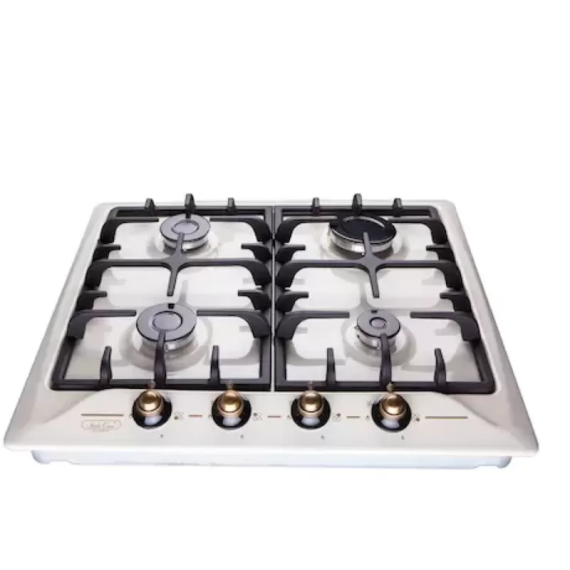 Pachet Plita Rustica Gaz, Incorporabila,4 Arzatoare, Studio Casa PG660 Avena POSITANO+ Butelie GPL 26L, Ceas Regulator, Furtun 2m și 2 Coliere [6]