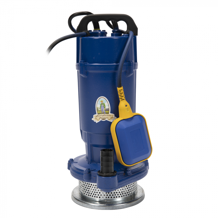 Pachet - Pompa apa submersibila, refulare 32m, 1 tol, debit 1500 l/h, 750W + Furtun apa transparent cu insertie 1" Ø32 - 50 m [6]