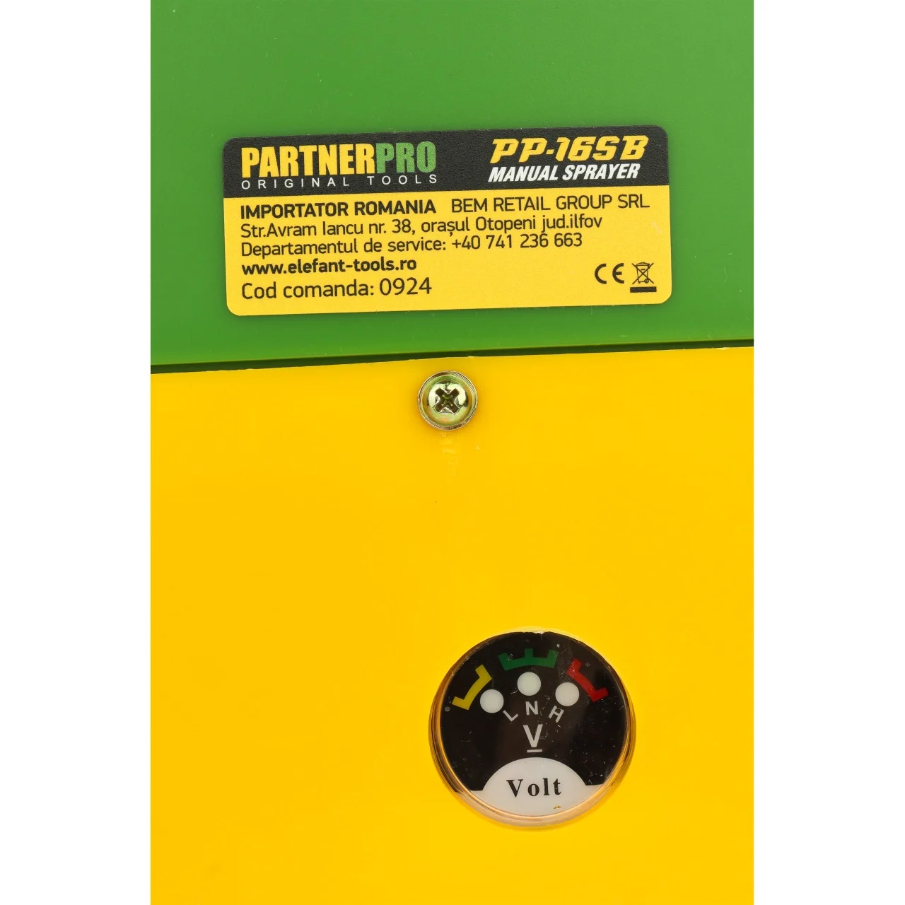 Pachet - Pompa de stropit cu acumulator 16l, 12V8Ah, 620 m2, PartnerPro PP-16SB + Atomizor electric portabil PARTNERPRO FS02 100W [4]