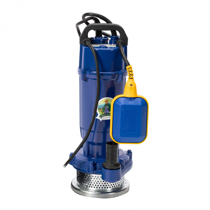 Pachet - Pompa submersibila cu plutitor, debit 3900l/h, refulare la 16m, 1 tol, putere 370 W +  Furtun apa transparent cu insertie 1" Ø32 - 50 m [10]