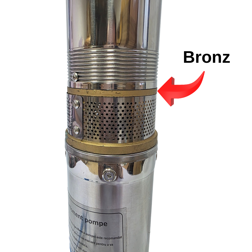 Pachet - Pompa submersibila DDT 4SDM2/8, 8 turbine, 1.5 kW, debit 7 m³/h, refulare la 40m + Clapeta de sens cu arc din alama si disc metalic [7]