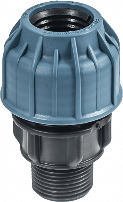 Pachet - Pompa submersibila DRK, Model 4STM4-8, putere 1.5 kW, 8 turbine, 5m3/h + niplu, supapa sens, racord compresie [2]