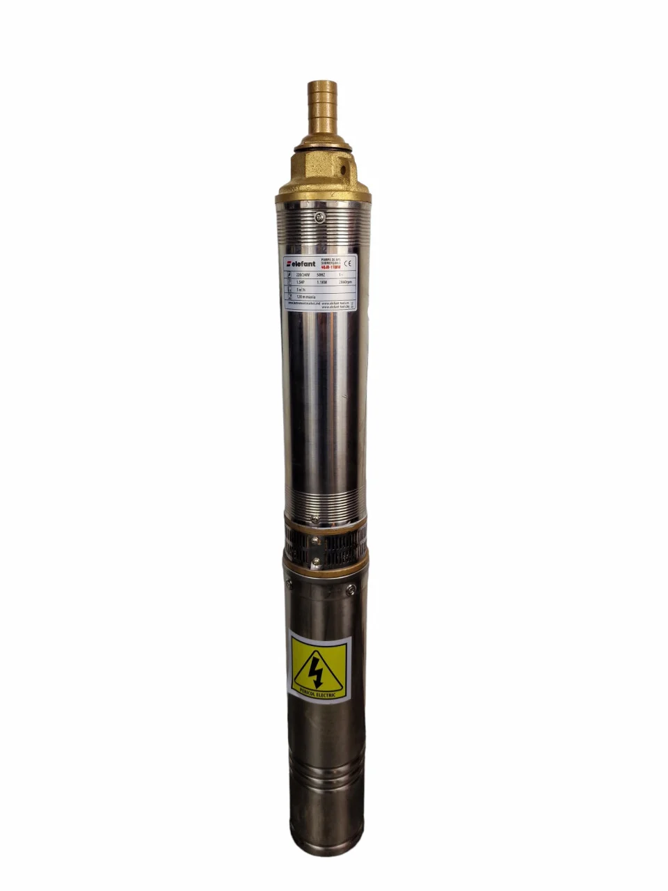 Pachet - Pompa submersibila ELEFANT 4QJD2/8-750 W, 8 turbine, debit 5 m³/h + Panou de comanda [2]