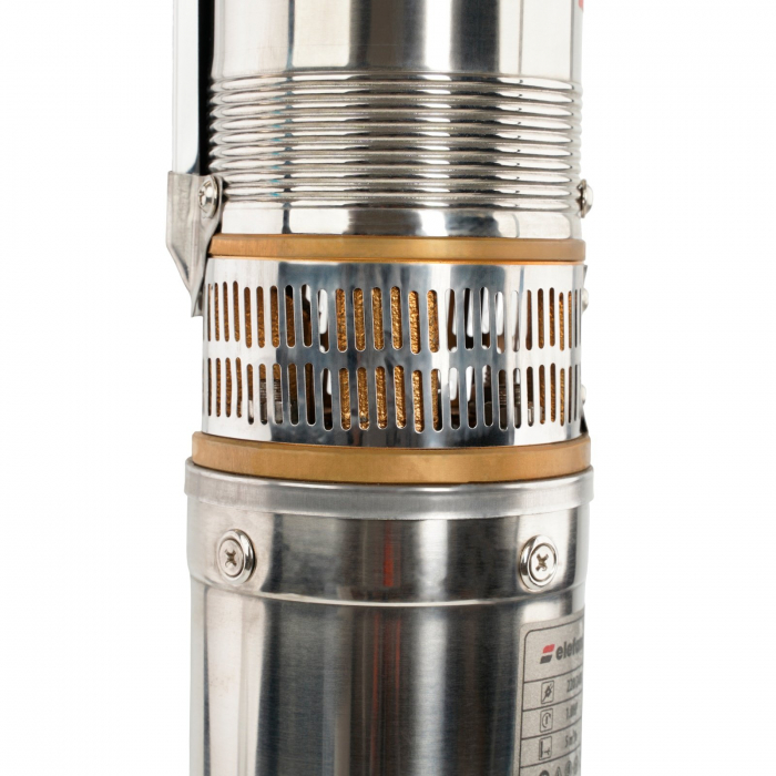 Pachet - Pompa submersibila ELEFANT 4QJD2/8-750W, debit 5 m³/h, adancime max 40 M + Furtun apa transparent cu insertie 1 tol Ø32 - 50 m [3]