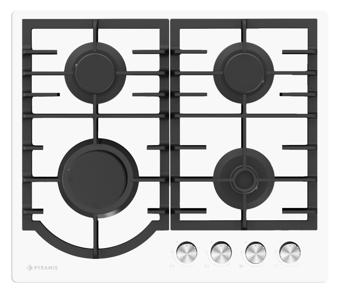 Pachet Pyramis 13P 60IN 2022 60PG 6502 – cuptor electric 69L, 8 funcții, clasa A, plită gaz 4 arzătoare, butoane retractabile, Soft Close, timer electronic, afișaj digital, ghidaje laterale telescopic [3]