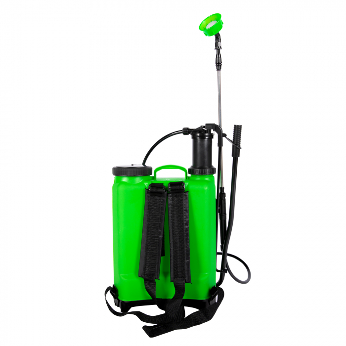 Pachet Sera Micul Fermier 4x2x2m, Polietilena 140g/mp UV4 + Pompa de Stropit Manuala 12L [5]