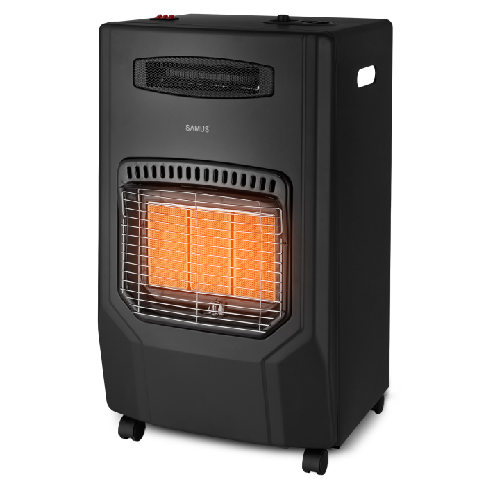 Pachet - Soba pe gaz cu ventilator Samus RS425H, Aprindere piezoelectrica, 3 trepte putere 1.5–4.2 kW, Senzor ODS + Butelie GPL 26L [3]