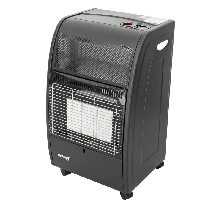 Pachet - Soba pe gaz Samus RS421, GPL, 3 trepte de putere, Senzor de prezenta a flacarii, Aprindere piezo-electrica, Negru + Butelie GPL General Max 26L [4]
