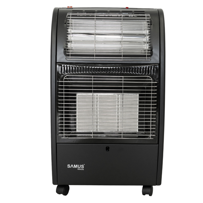 Pachet - Soba pe Gaz și Quartz Samus RS422Q, 4.2 kW, 3 Trepte Putere, GPL + Butelie GPL General Max 26L [2]