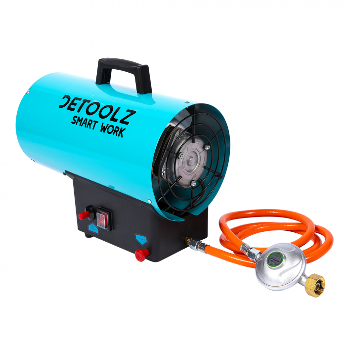 Pachet Tun de caldura pe GPL 15000 W, 100 m3 + Butelie reincarcabila 10kg/24L [10]
