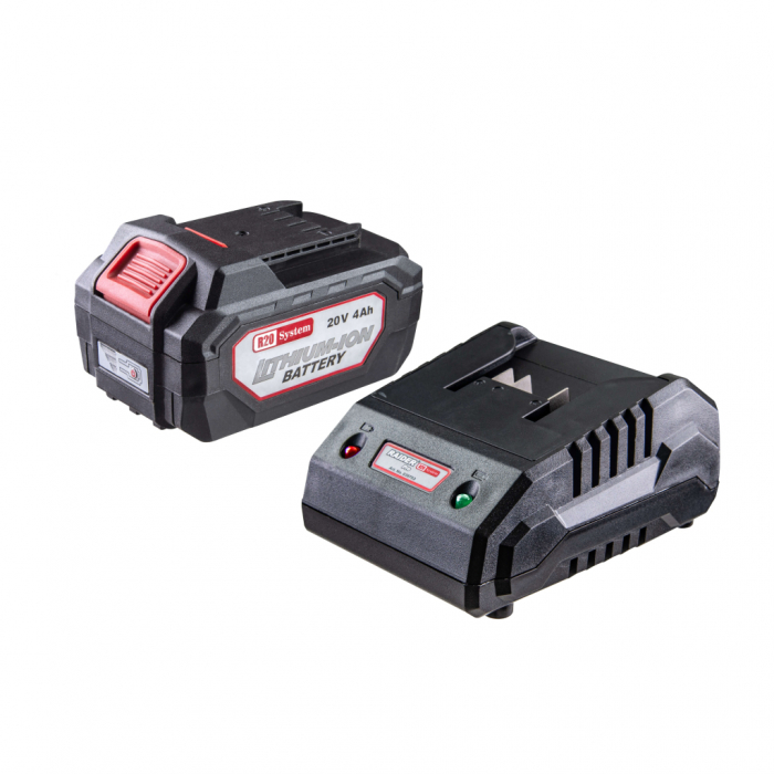 Pistol de sudură PPR Raider RDP-BPW20, R20, potrivit țevi PPR Ø20–32 mm, temperatură 25–340 °C + Incarcator si acumulator 20V 4Ah [3]