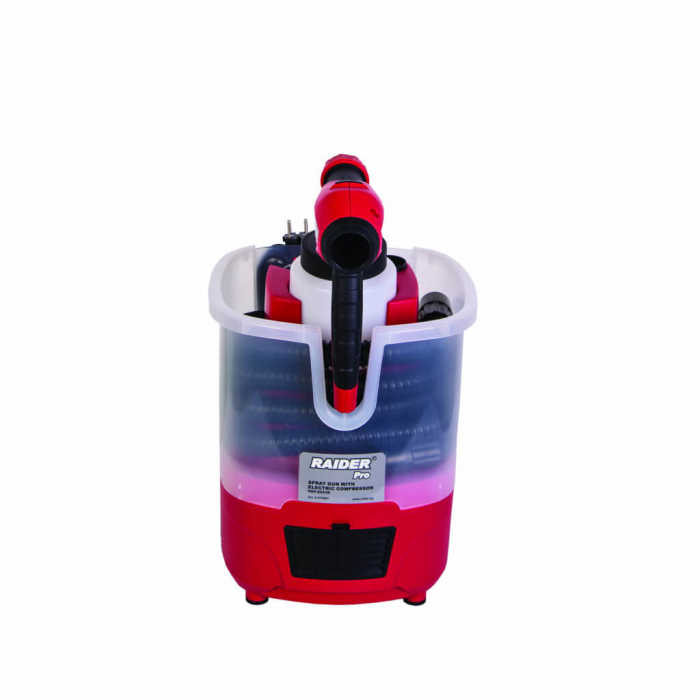 Pistol de vopsit electric 750W ø2.6mm 800ml troller aluminiu RDP-SGC08 Raider Pro [2]