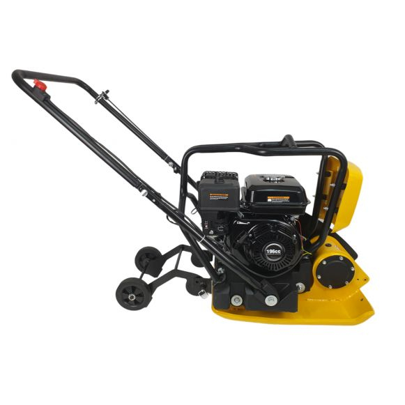 Placa compactoare Elefant Model 29755, 196 cc, 92 kg, 13kN, 5500 vpm, transmisie curea, Benzina [4]