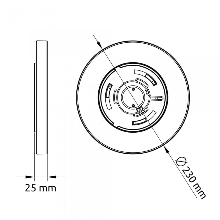 Plafoniera LED Samus SLP230-2880LM-24W-4000K [7]