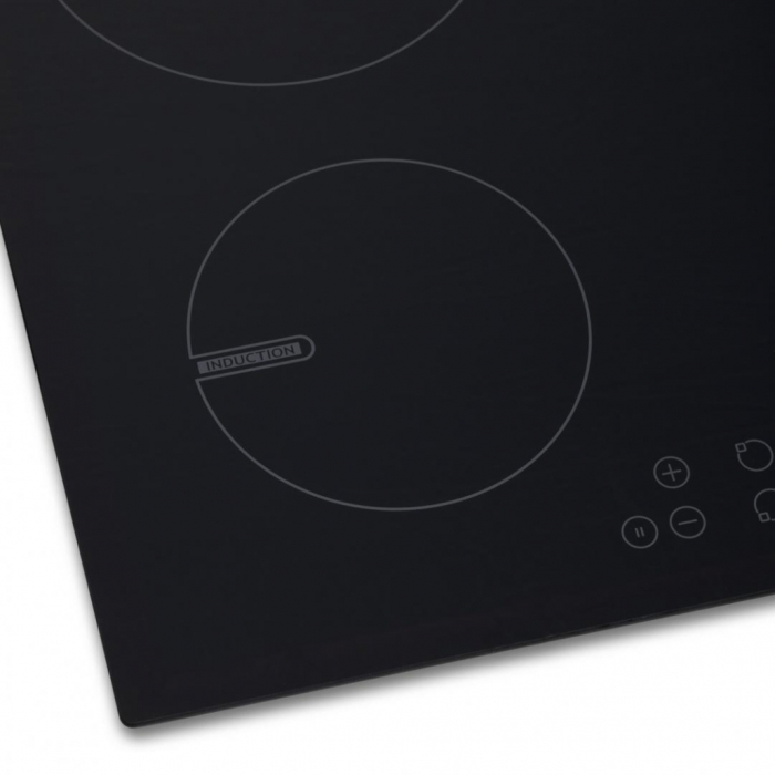 Plita cu inductie incorporabila Heinner HBHI-V591BTC, 4 zone de gatit, Touch control, Boost 1 zone, 60 cm, Negru [3]