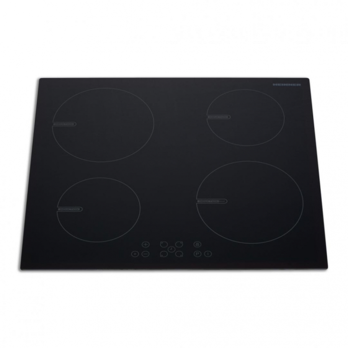 Plita cu inductie incorporabila Heinner HBHI-V591BTC, 4 zone de gatit, Touch control, Boost 1 zone, 60 cm, Negru [2]