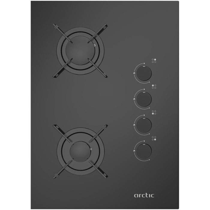 Plita incorporabila Arctic ARNGN64127SB, Gaz, 4 arzatoare, Aprindere electrica, Safety Plus, 65 cm, Sticla Neagra [6]