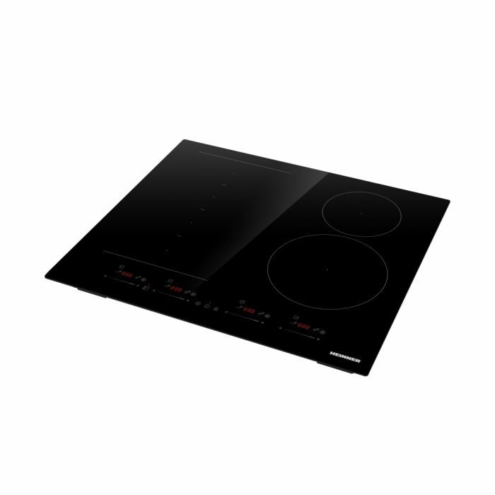 Plita incorporabila cu inductie Heinner HBHI-M4ZB1FXSMTC, 4 zone de gatit, Bridge, Boost, Slim, Control touch, Timer, Indicator caldura reziduala, 60 cm, Negru [3]