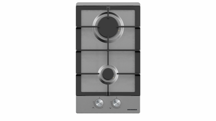 Plita Incorporabilă HEINNER HBH-M302FIX, 2 Zone de Gătit, Inox, Gaz, Protecție împotriva Scurgerilor de Gaze [3]