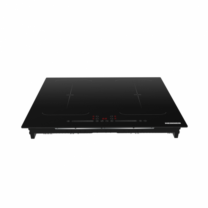 Plita incorporabila Heinner HBHI-M4ZB2FXTC, Inductie, 4 zone de gatit, Bridge, Boost, Control touch, Timer, Protectie copii, Indicator caldura reziduala, 60 cm, Negru [4]