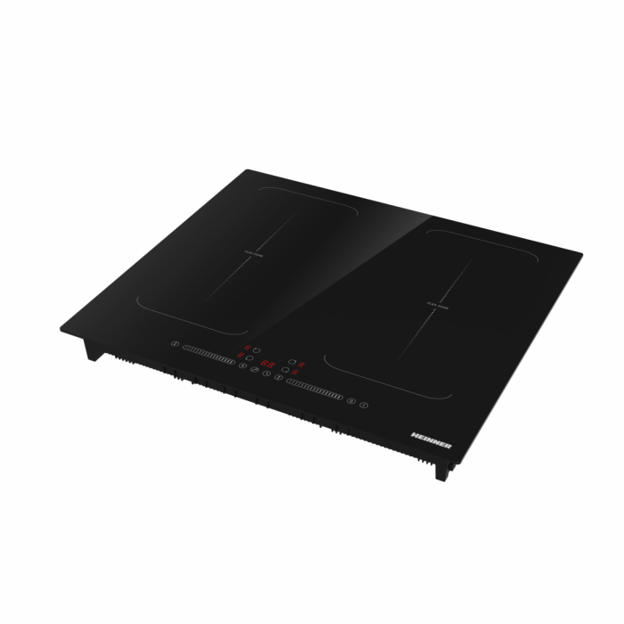 Plita incorporabila Heinner HBHI-M4ZB2FXTC, Inductie, 4 zone de gatit, Bridge, Boost, Control touch, Timer, Protectie copii, Indicator caldura reziduala, 60 cm, Negru [2]