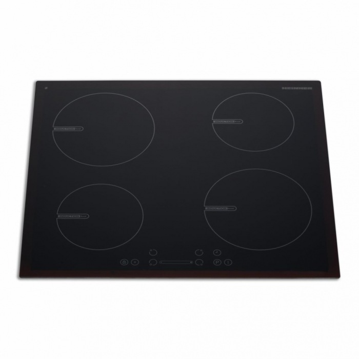 Plita incorporabila Heinner HBHI-V594BSC, Inductie, 4 zone de gatit, Touch control, Boost 4 zone, 60 cm, Sticla neagra [4]
