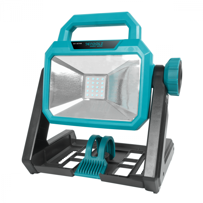 Proiector led cu lumina rece,18V, 2400lm, Detoolz DZ-SE198 [2]