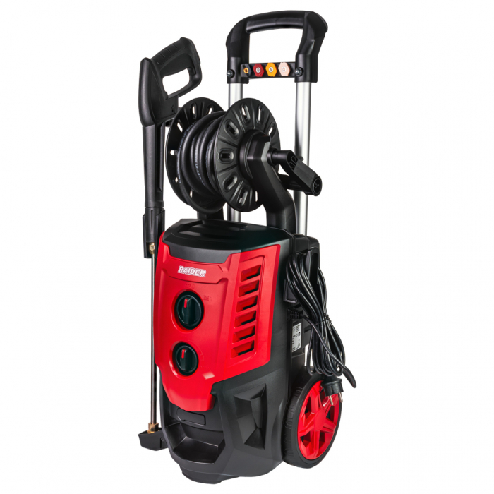 Polizor unghiular Raider Pro RDP-AG79 Black Edition, 900W, 125mm, LCD, Reglaj viteză, Mâner auxiliar, Geantă inclusă [4]