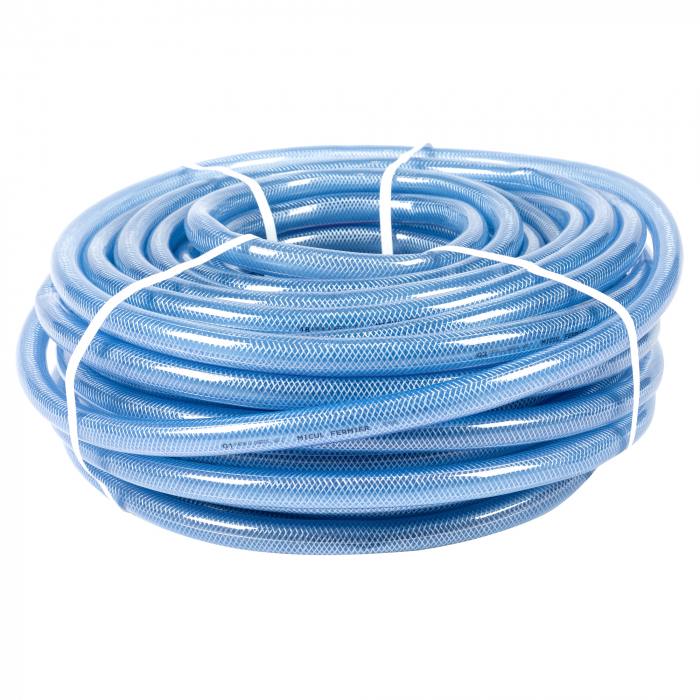 Pompa apa murdara cu tocator si plutitor, 750W, 14400l/h, 7.5m + Furtun apa transparent cu insertie 1" Ø32 - 50 m, Micul Fermier GF-0845 [2]