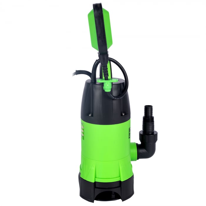 Pompa apa murdara cu tocator si plutitor, 750W, 14400l/h, 7.5m + Furtun insertie 1'' pentru apa 30 M Micul Fermier [8]