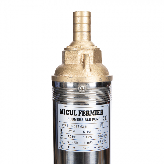 Pompa Apa Submersibila 90YQJD2/8-1.1 GF-0707, Apa Curata, 1.1 Kw, 2.6 Mc/H, Micul Fermier [2]
