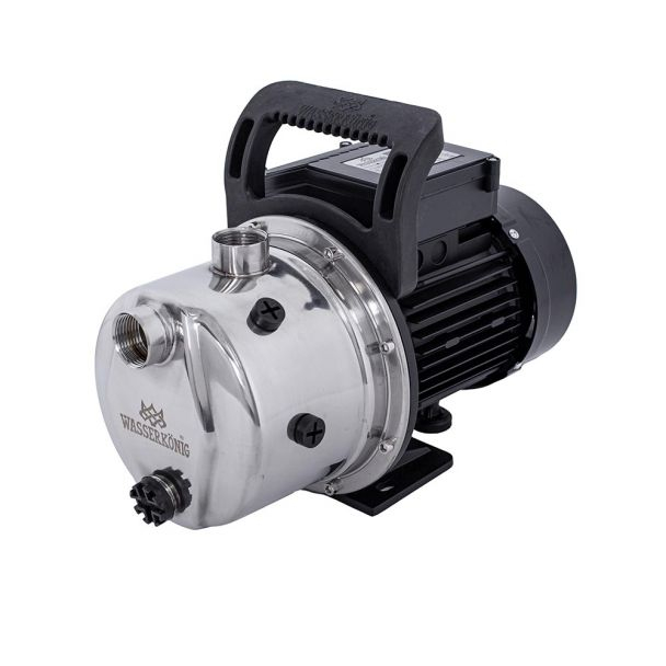 Pompa autoamorsanta de gradina Wasserkonig ISG5058, corp din inox, putere 1000 W, debit 3480 l/h, inaltime refulare 50 m [2]