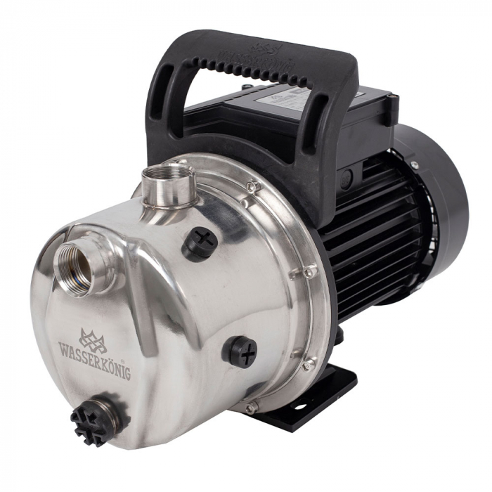 Pompa autoamorsanta de gradina Wasserkonig WSKXG4046, corp din inox, putere 900 W, debit 4020 l/h, inaltime refulare 46 m [5]