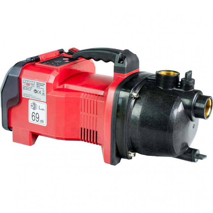 Pompa de apa pe acumulator, 40V 4Ah, 50L/min 26m 1" SOLO RDP-FWP20 [5]