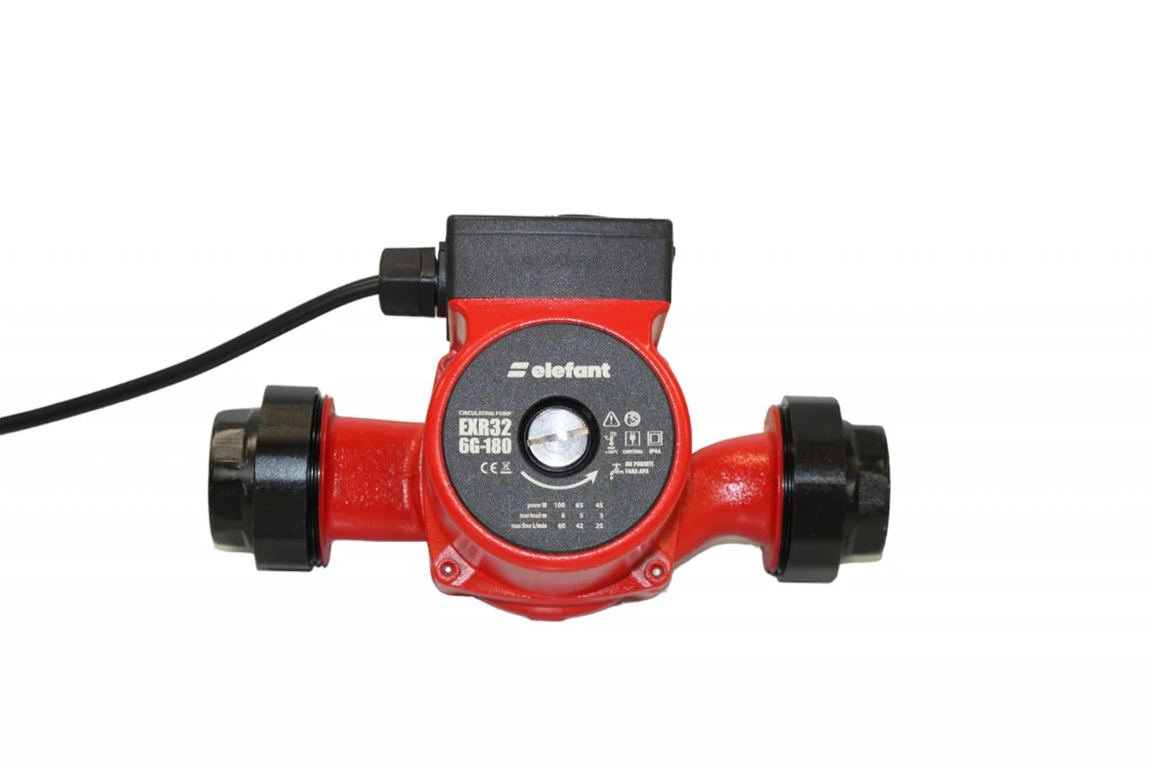 Pompa de circulație EXR32 6G-180, racordare 1.5 tol, debit  55 l / min, 3 trepte de putere 100 W [1]