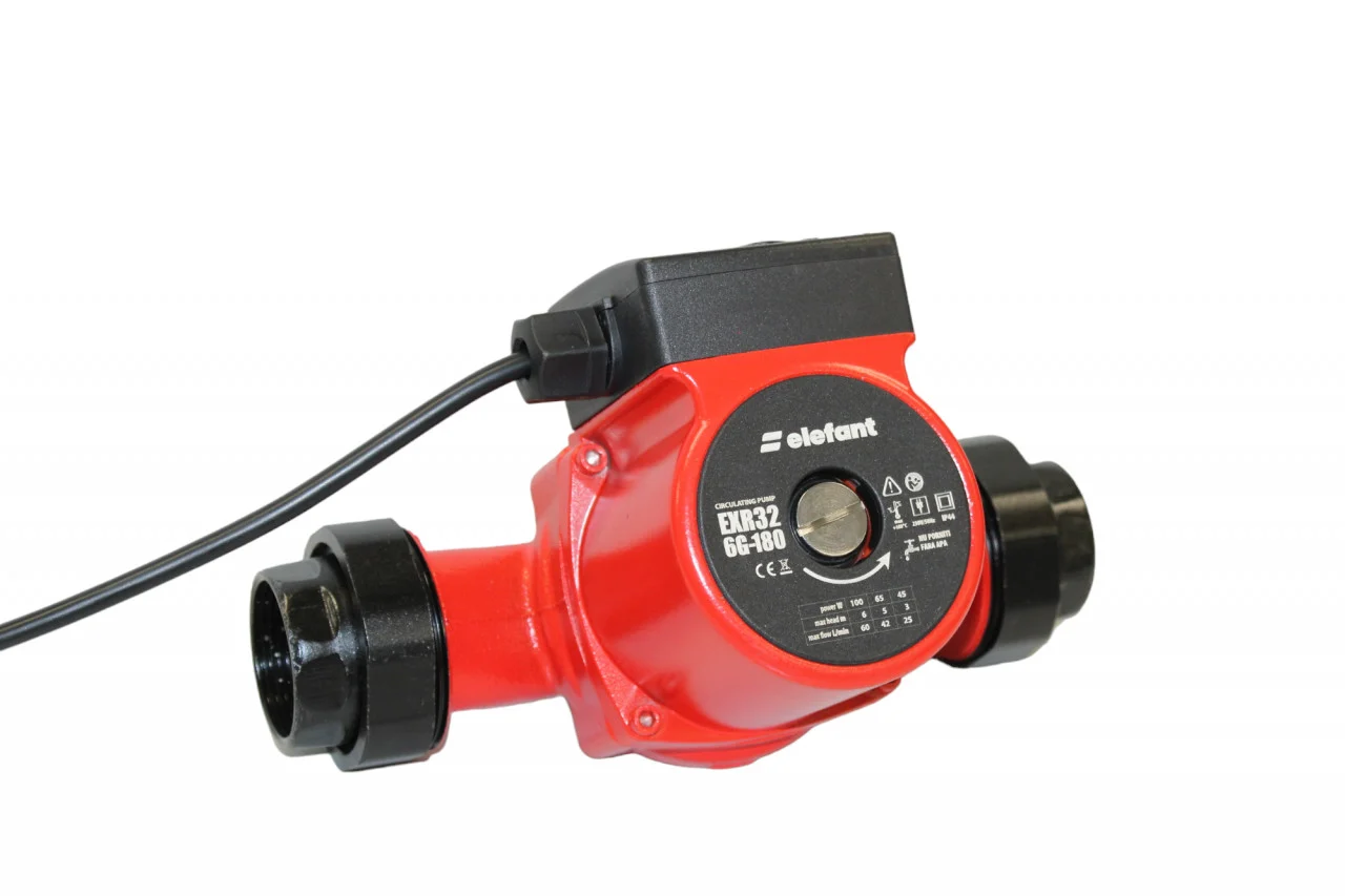 Pompa de circulație EXR32 6G-180, racordare 1.5 tol, debit  55 l / min, 3 trepte de putere 100 W [3]