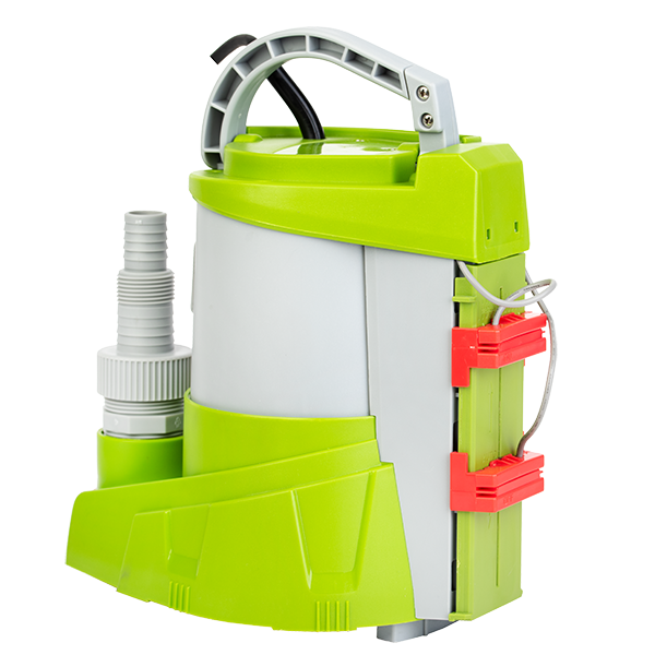 Pompa de drenaj pentru apa curata Gmax cu nivel minim de aspiratie Q750115, Debit 12,5 m3/h, Putere 750 w, Plutitor integrat [1]