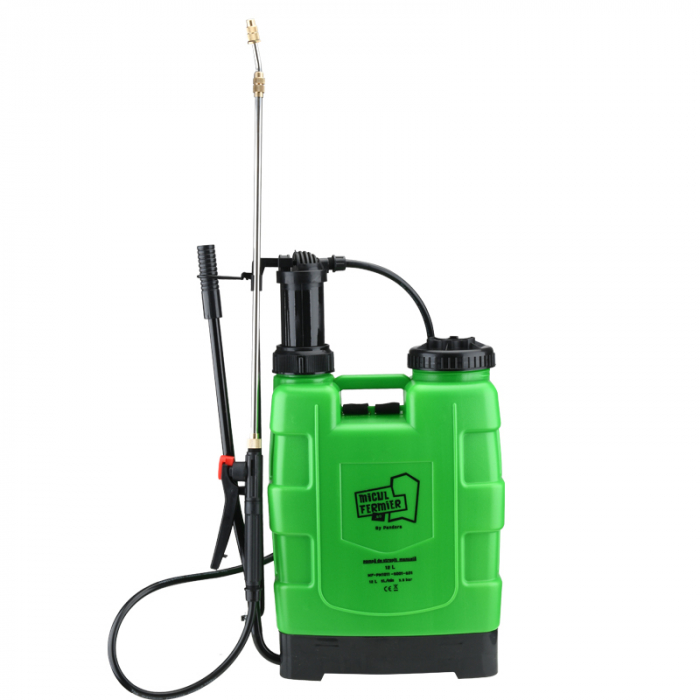 Pompa de stropit manual Micul Fermier 12L, debit 5l/min, MF-PM1011-S001-G01 [6]