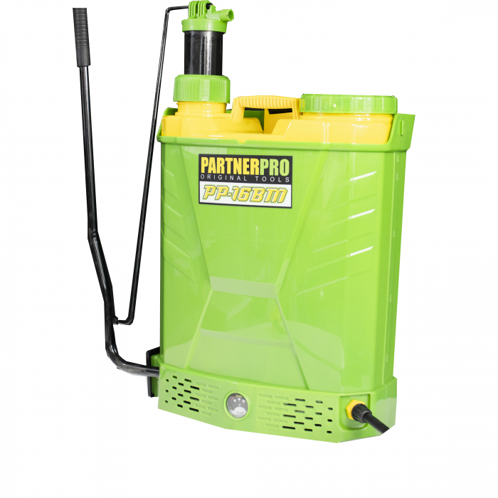 Pompa de stropit PartnerPRO PP-16BM, 2in1, 12V/8Ah, electrica/manuala, 3 tipuri de stropiri [2]