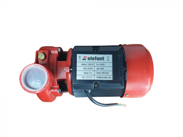 Pompa de suprafata Elefant, 1.5 tol, 1100W, debit 180 L/min [2]