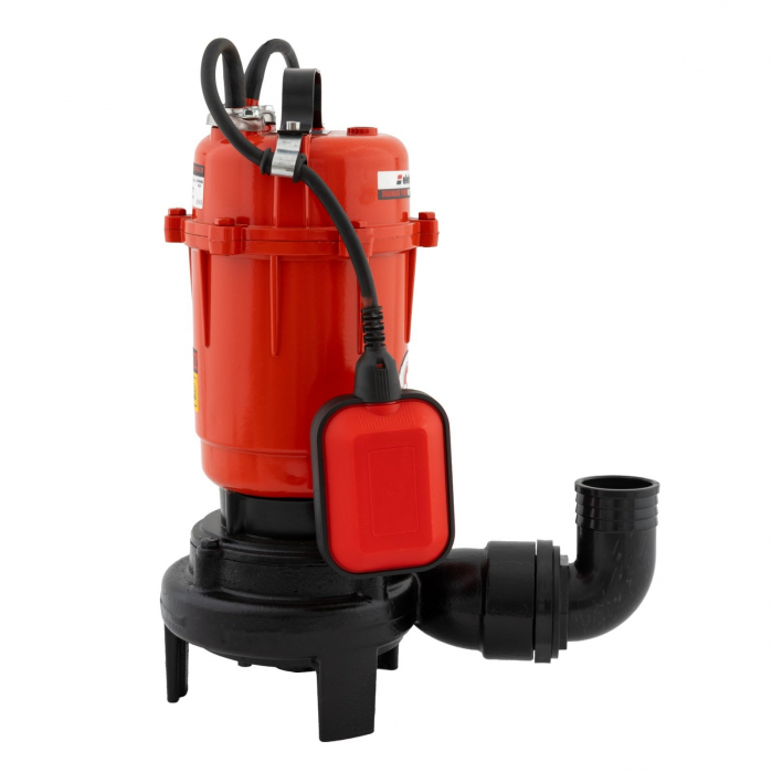 Pompa drenaj, fosa, cu cutocator, 750 w, 1 CP, 2 toli, 180 L/min, ref la 10 metri, Aquatic Elefant WQCD10-10-0.75F [4]