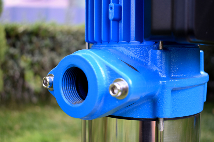 Pompă multietajată autoamorsantă verticală Gmax HMC90-6SV, 1,75 HP, aspiratie de la 8 m, debit 5,4 m³/h, Hmax 70 m, presiune 7 bar, 1 tol [5]