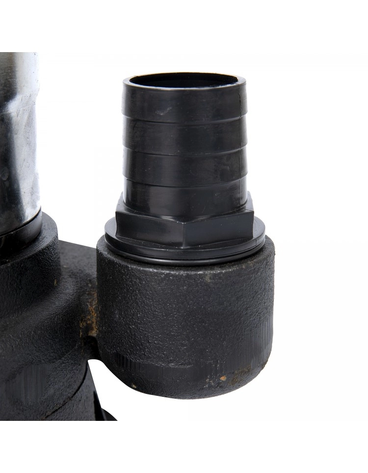 Pompa pentru apa murdara cu plutitor fara tocator, DDT, Inox, SWP2550F, 2550 W, 25 mc/h + Furtun apa, tip pompier, 2 toli, 20M [3]