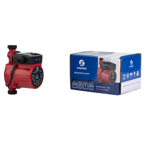 Pompa ridicare presiune sisteme solare nepresurizate, putere 105 w, debit 23 l/min, inaltime max 9 m, racord 3/4 [4]
