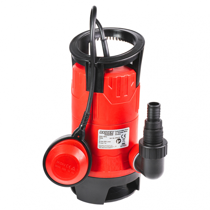 Pompa submersibila 550W 1 tol 208L/min 7m RD-WP63 [1]