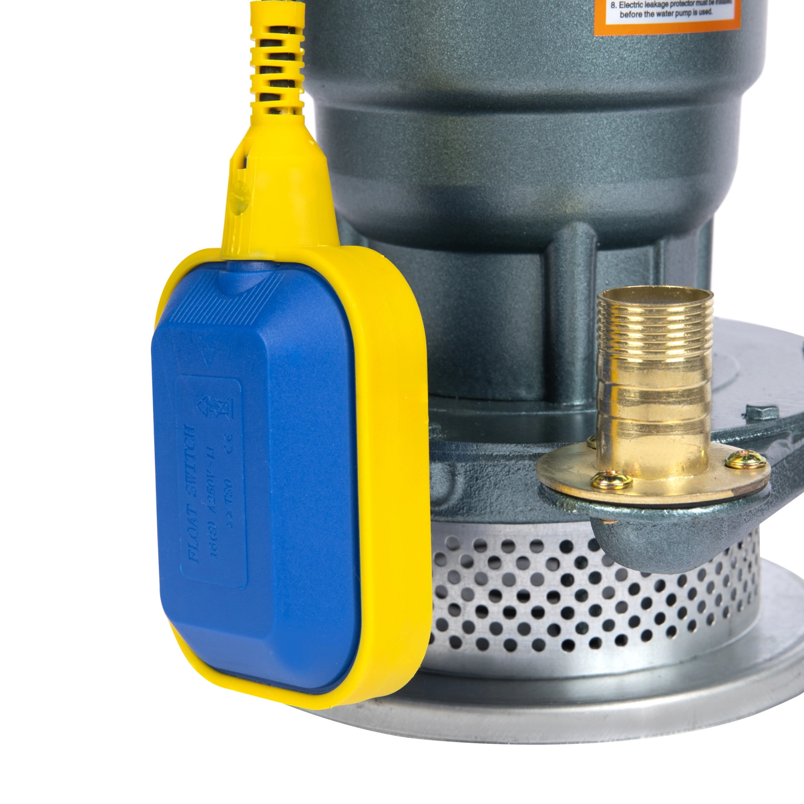 Pompa submersibila apa curata cu plutitor, DDT, QDX1.5-45-1.1, 1100 W, debit 3 mc/h, refulare 45 m, 1 tol [3]