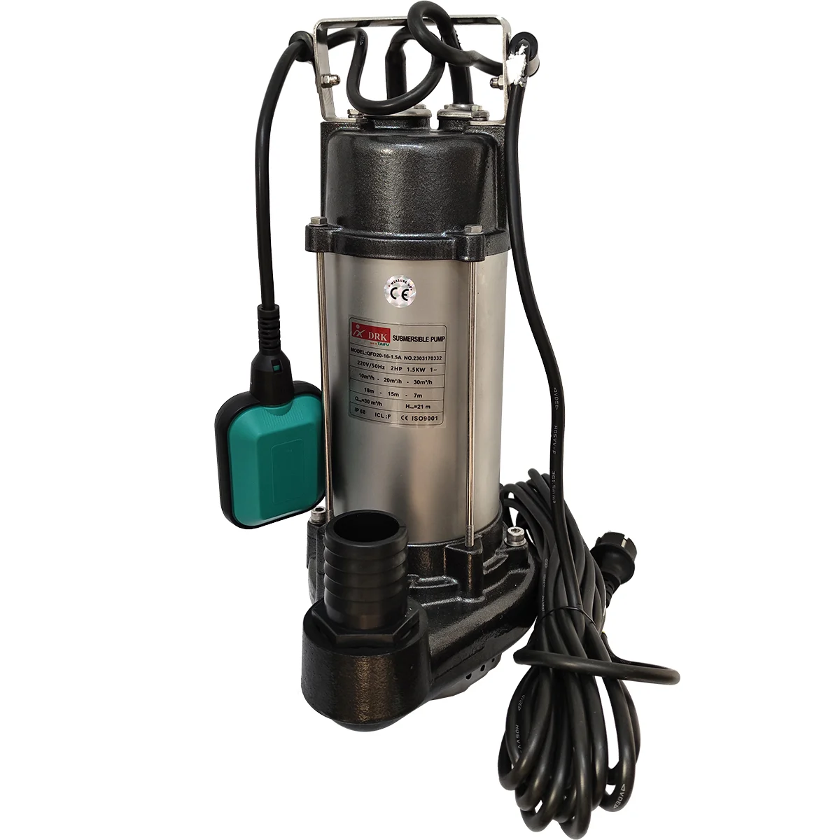 Pompa submersibila apa curata , Taifu-Professional , QFD20-16-1.5A , 2 " , Abosrbtie maxim 18 Mt [5]