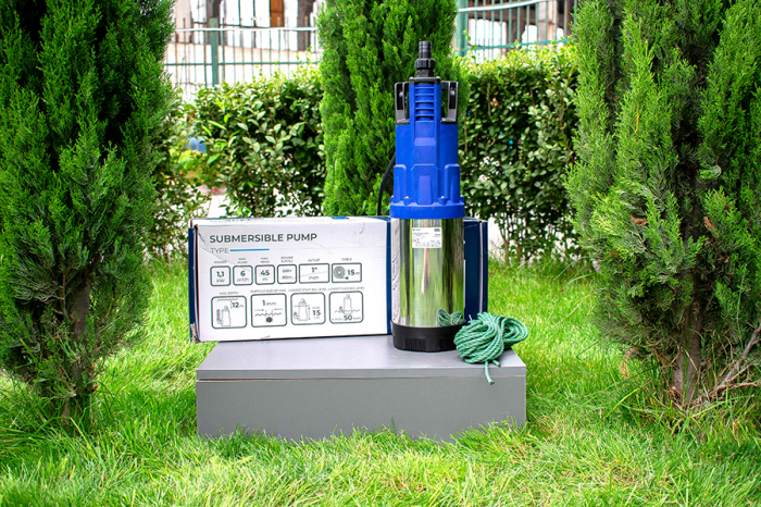 Pompa submersibila automata cu senzor incorporat Gmax Q1000162A-4P, Debit maxim 6 m3/h, Putere 1.1 kw, [9]