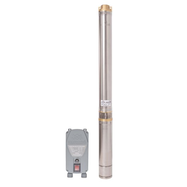 Pompa submersibila centrifugala multietajata Wasserkonig SI10094/3.5, diametru 3.5", putere 1500 W, debit 5640 l/h, inaltime refulare 100 m [2]