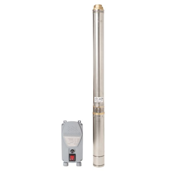 Pompa submersibila centrifugala multietajata Wasserkonig SI11094/3.5, diametru 3.5", putere 1800 W, debit 5640 l/h, inaltime refulare 110 m [2]